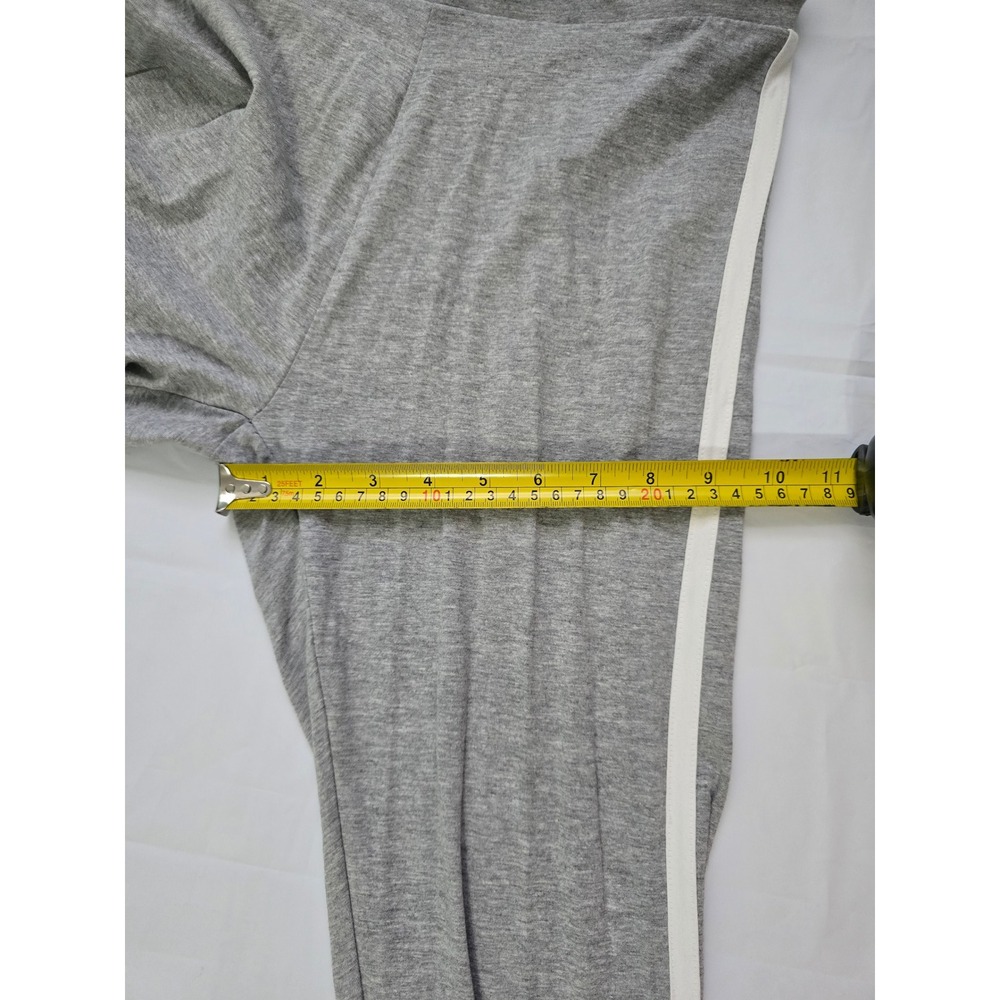 Primark Cares Womens Gray Side Stripe Jogger Sweatpants Size S Drawstring Waist - Picture 7 of 13